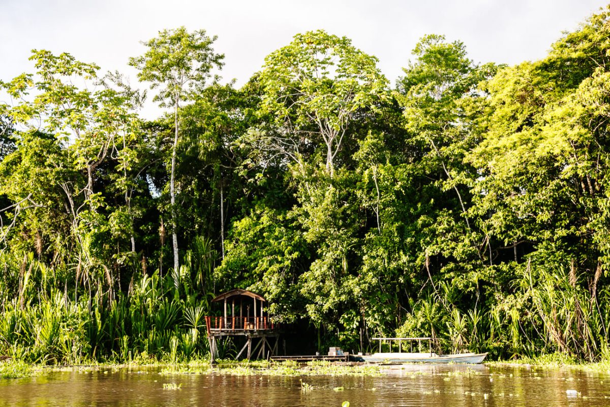 Calanoa Amazonas jungle lodge in Colombia.