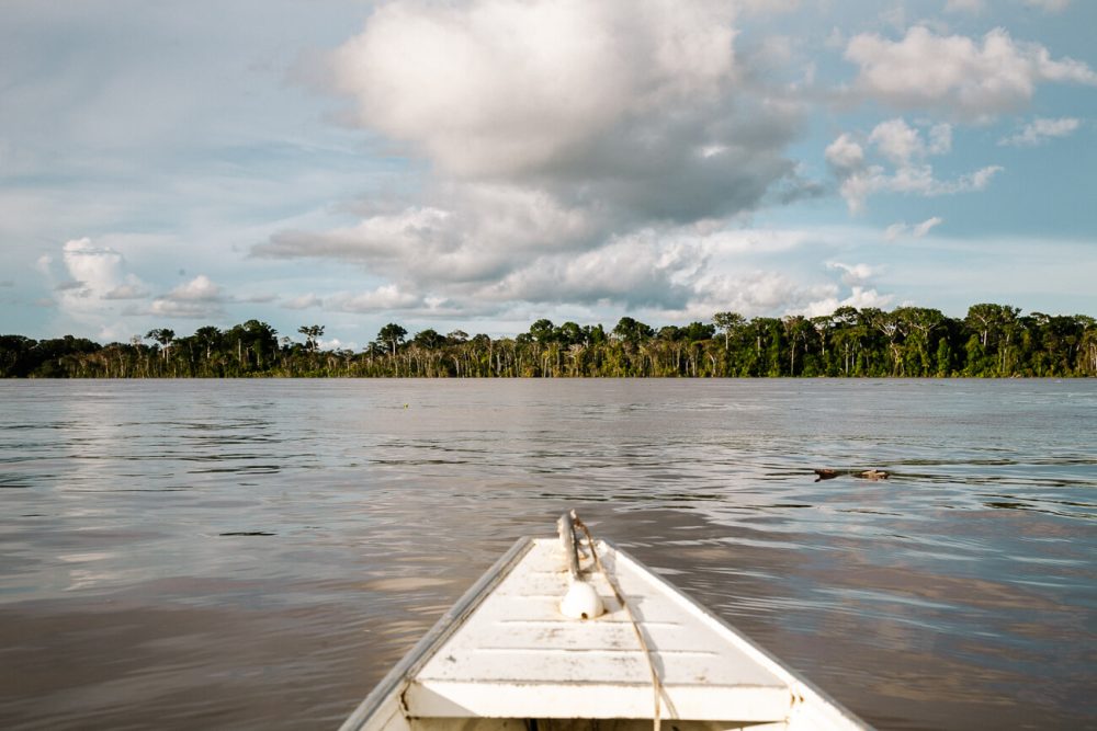 boottocht op Amazone rivier