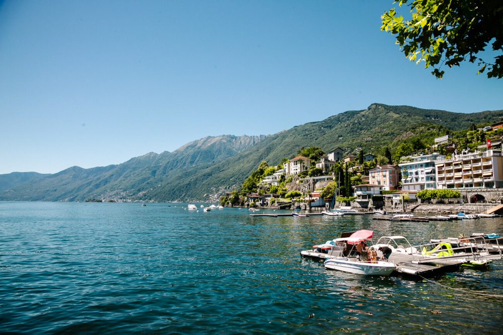 Lago Maggiore from Ascona Zwitserland
