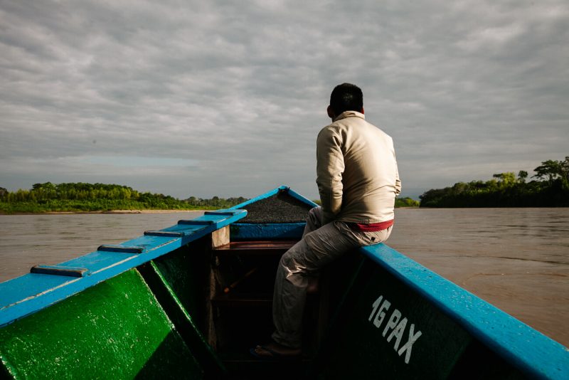 boottocht over Tambopata rivier, een van de activiteiten bij Tambopata Research Center van Rainforest Expeditions