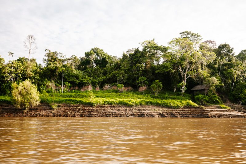 Tambopata river in Peru