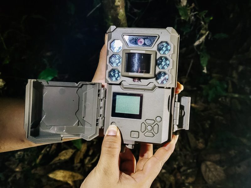 Camera of Wired Amazon and Rainforest Expeditions in jungle.