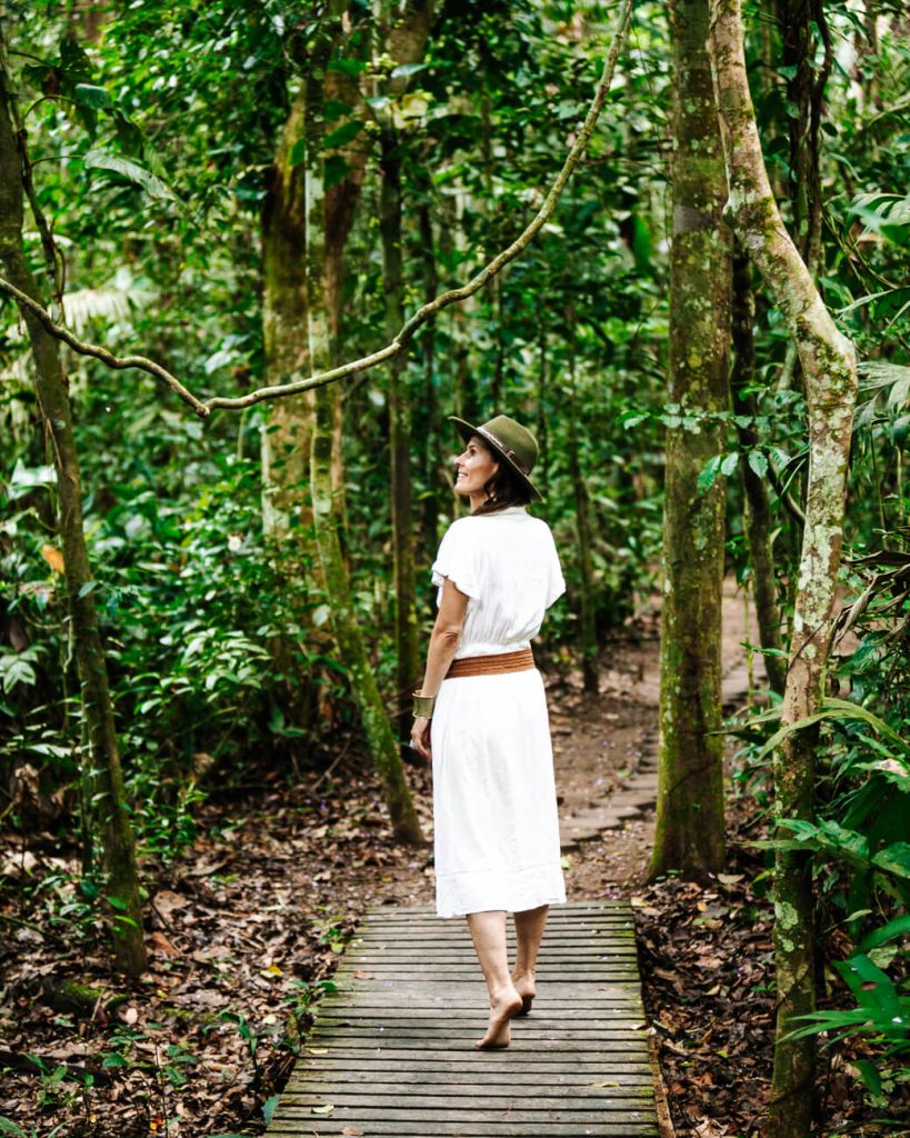 Deborah van Passport the World op pad met Rainforest Expeditions in de Tambopata jungle van Peru.