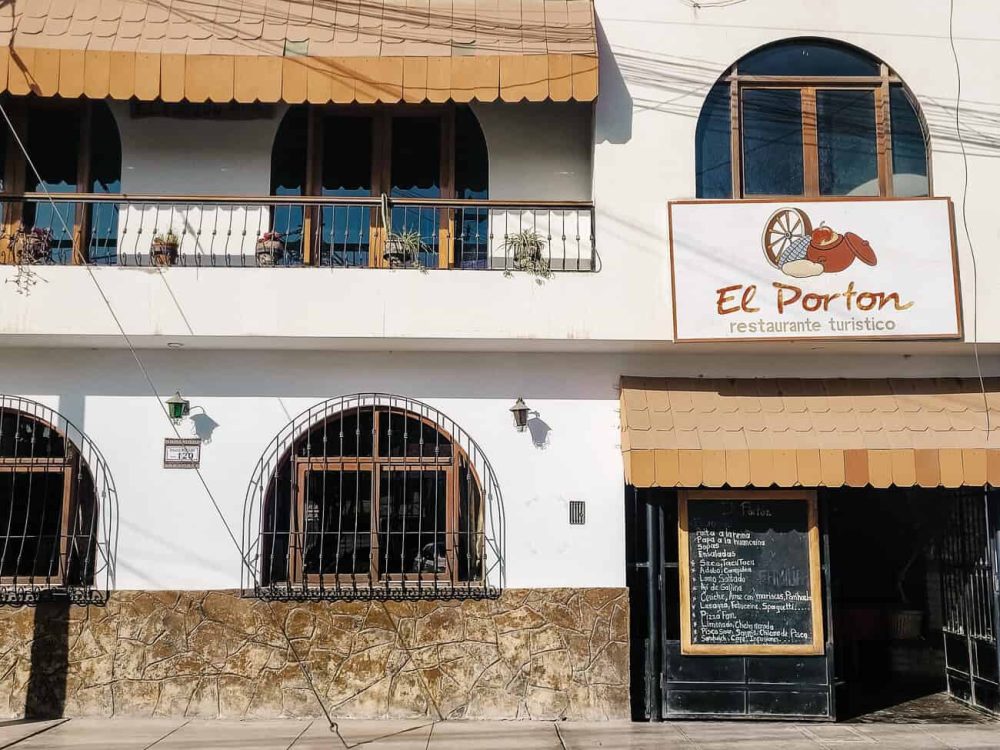Rondom de calle en plaza Bolognesi vind je een aantal van mijn favoriete restaurantplekken als La Encontada, Mamashana (goede vegetarische gerechten) en El Portón.