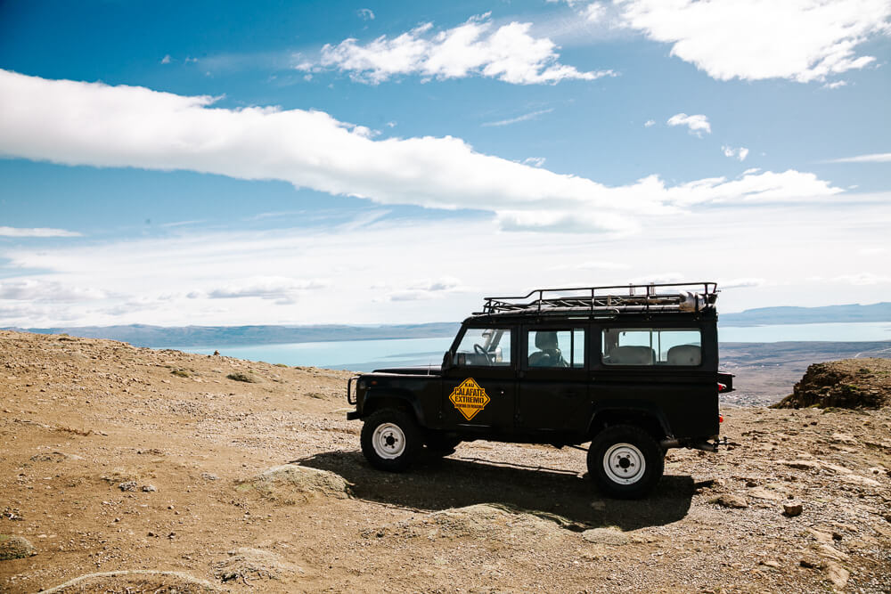 4x4 tour along de Balcones del Calafate, one of the more unique and off the beaten track things to do in Argentina.