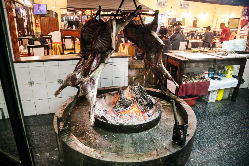 Meat in Argentina.