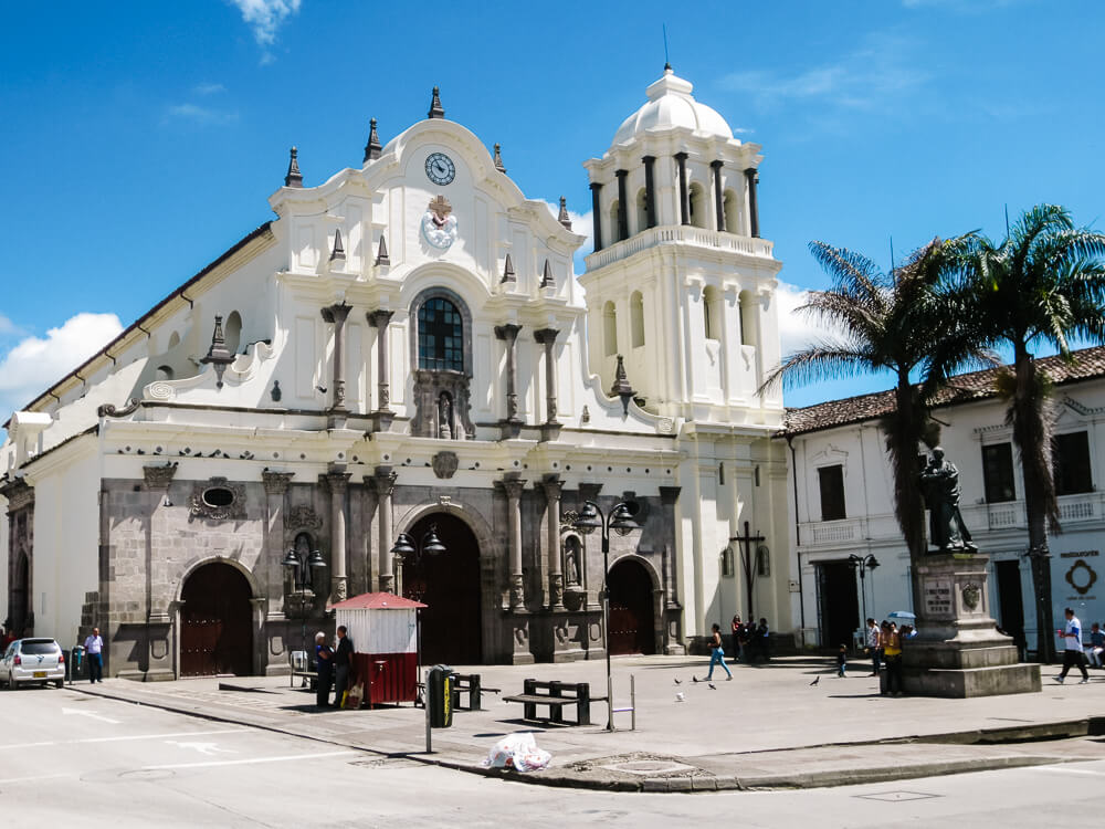 San Francisco church, one of the best things to do in Popayan Colombia. 