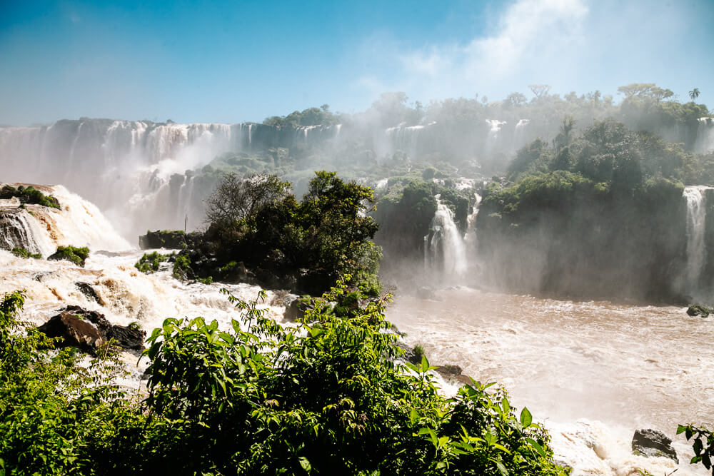 Visiting Iguazu falls is one of the best things to do during a 10 days in Argentina itinerary.