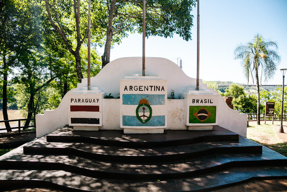 Ontdek het drielandenpunt van  Argentinië, Brazilië en Paraguay.