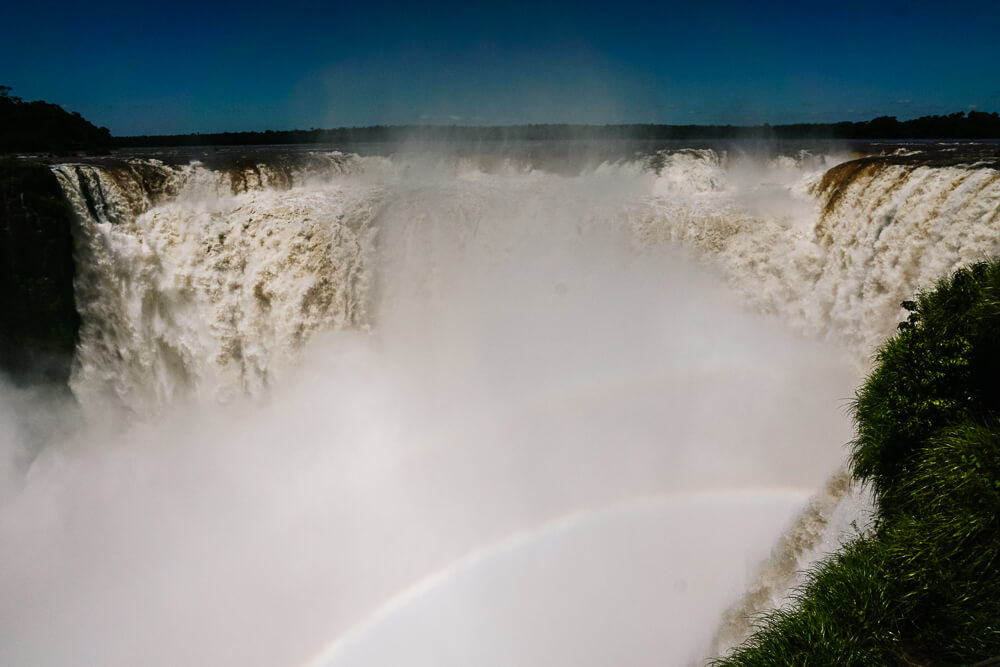 Iguazú Falls, one of the most beautiful national parks in Argentina.