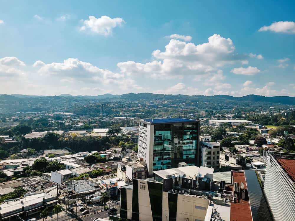 View from Hotel Barceló.