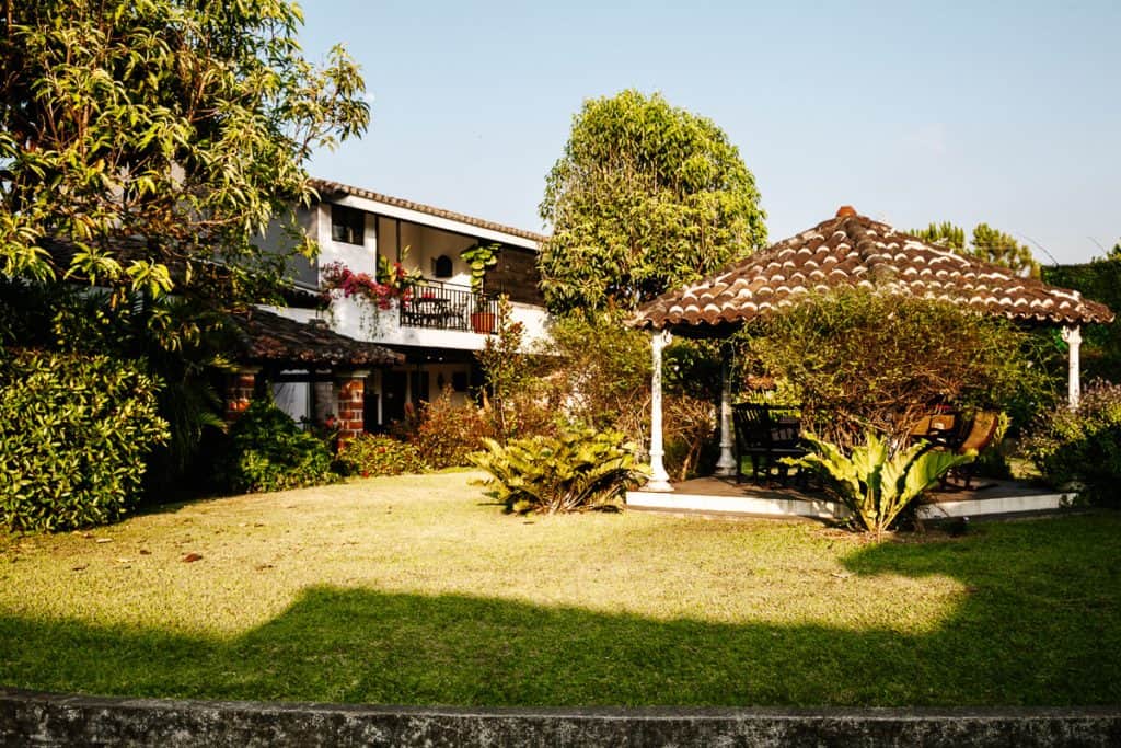 Casa de Graciela is een van de mooiste hotels in Ataco, een dorpje wat deel uitmaakt van de Ruta de las Flores in El Salvador.