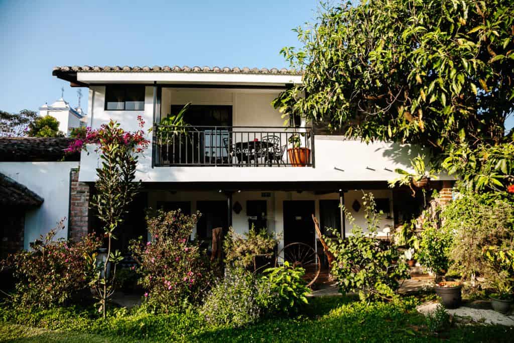 Casa Degraciela - one of the most beautiful boutique hotels in Ataco, a village that is part of La Ruta de las Flores in El Salvador. 