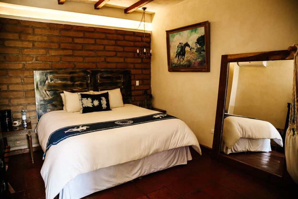 Room in Casa 1800 - one of the best boutique hotels in Suchitoto in El Salvador.