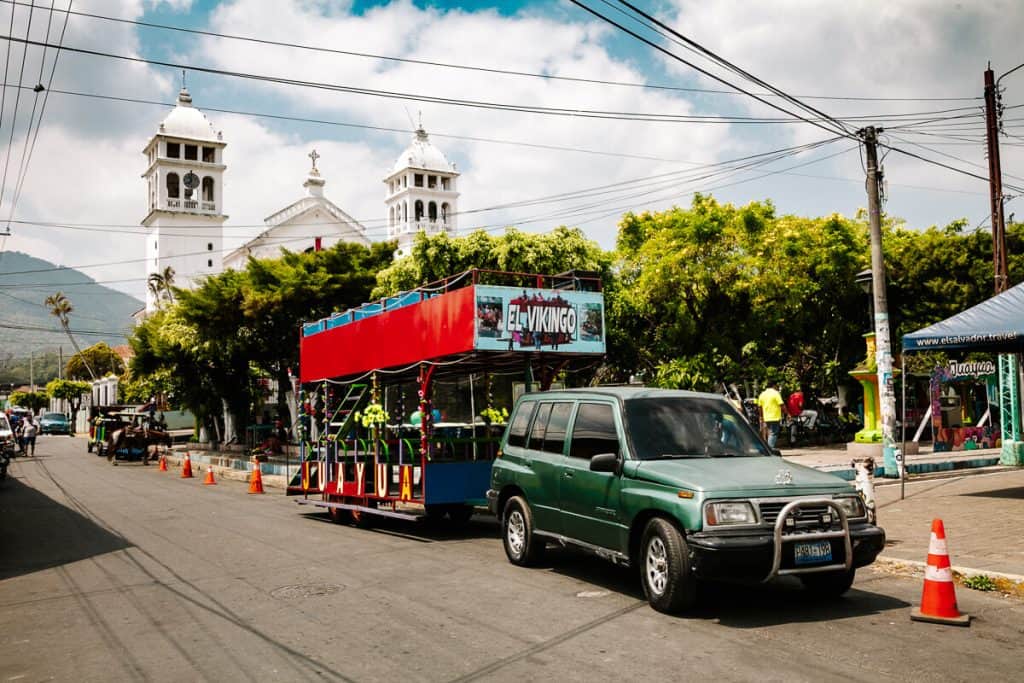 Plaza of Juayua.