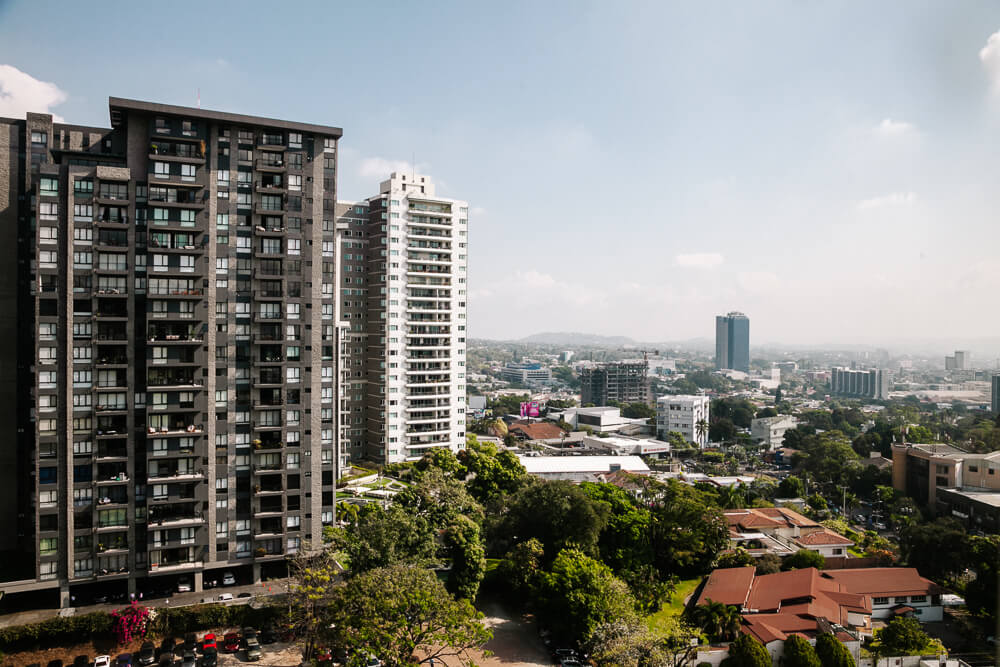 San Salvador, the capital of El Salvador.