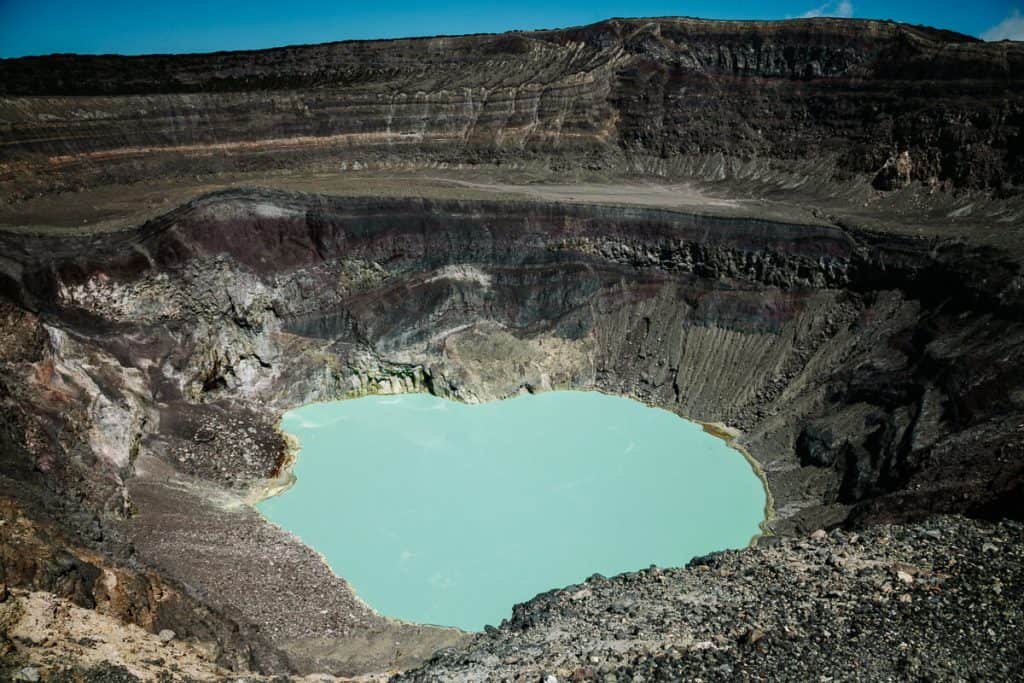 One of the highlights during this El Salvador travel itinerary, is to hike the Santa Ana volcano.