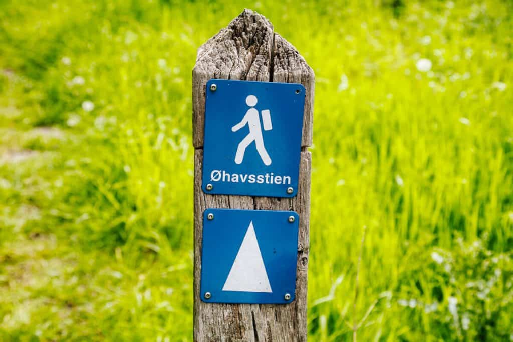 Een van de mooiste wandelroutes op Funen is de Øhavstien, ofwel de Archipelago trail, die met 220 kilometer aan wandelpaden de langste wandelroute van Denemarken is. 
