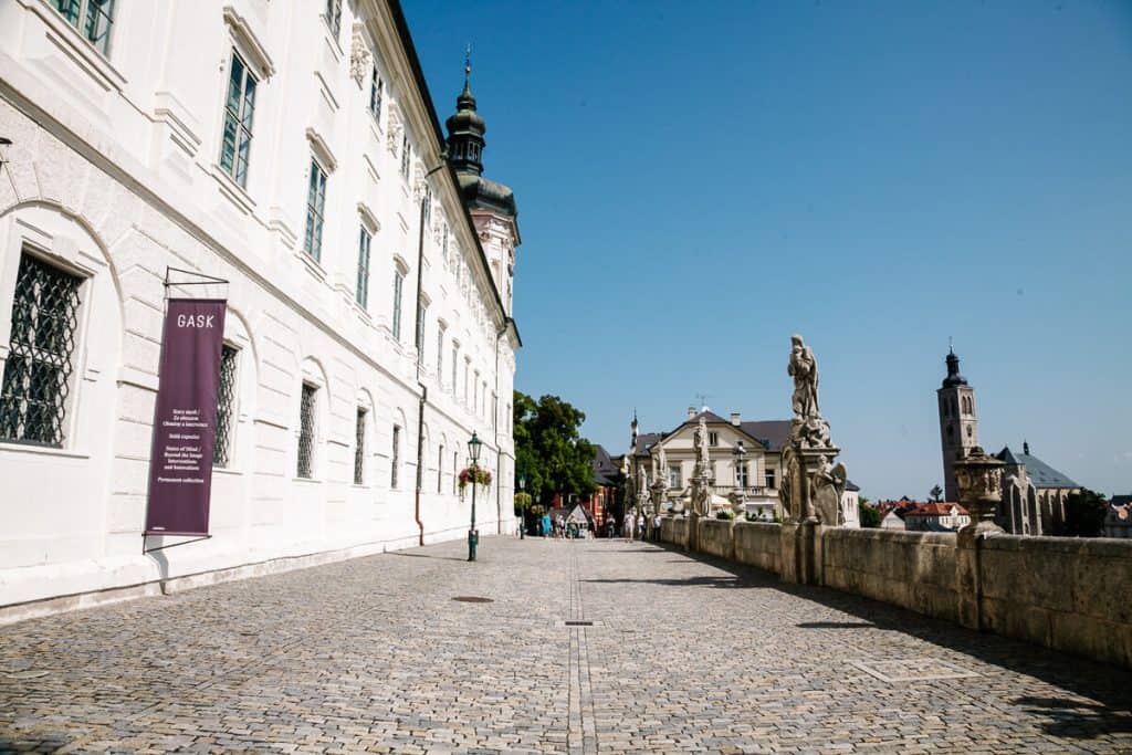 Het centrum van Kutna Hora in Tsjechië staat sinds 1995 op de werelderfgoedlijst van UNESCO. 