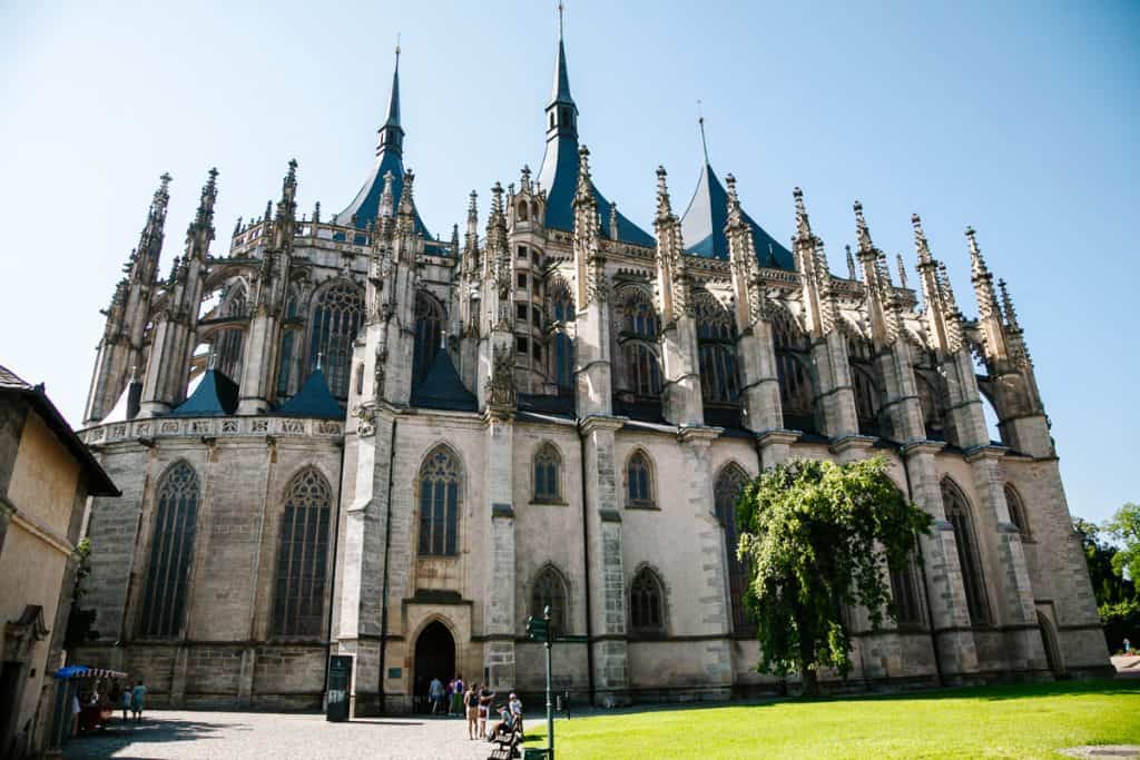 One of the famous things to do in Kutna Hora is to visit is the Saint Barbara Church. 