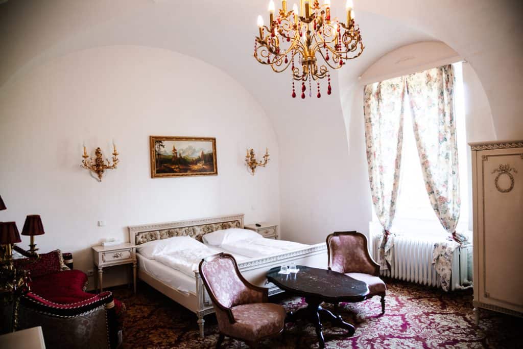 Room in Castle Hruba Skala.