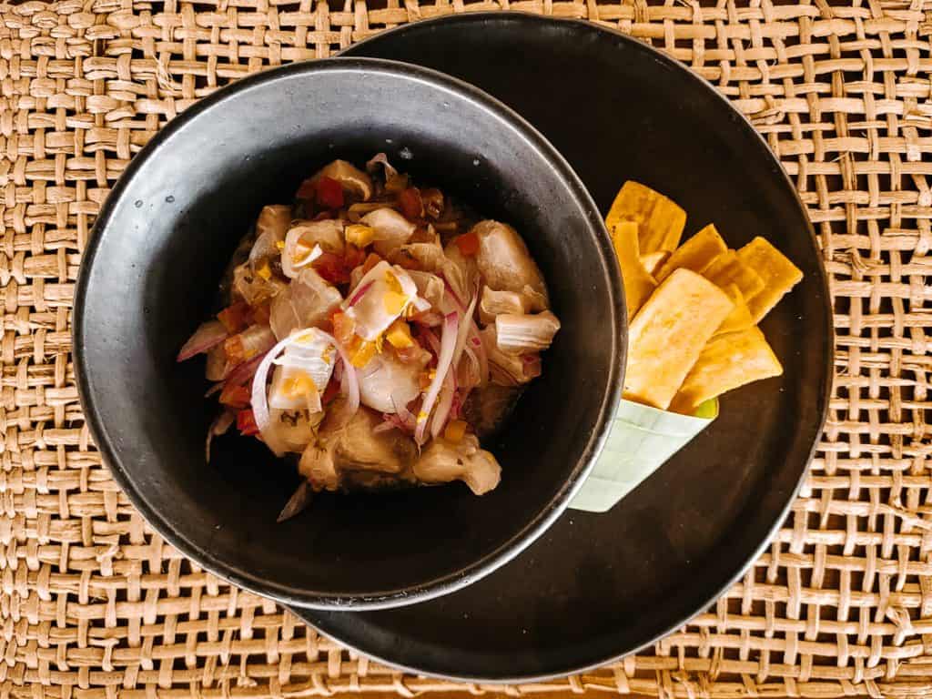 Ceviche.