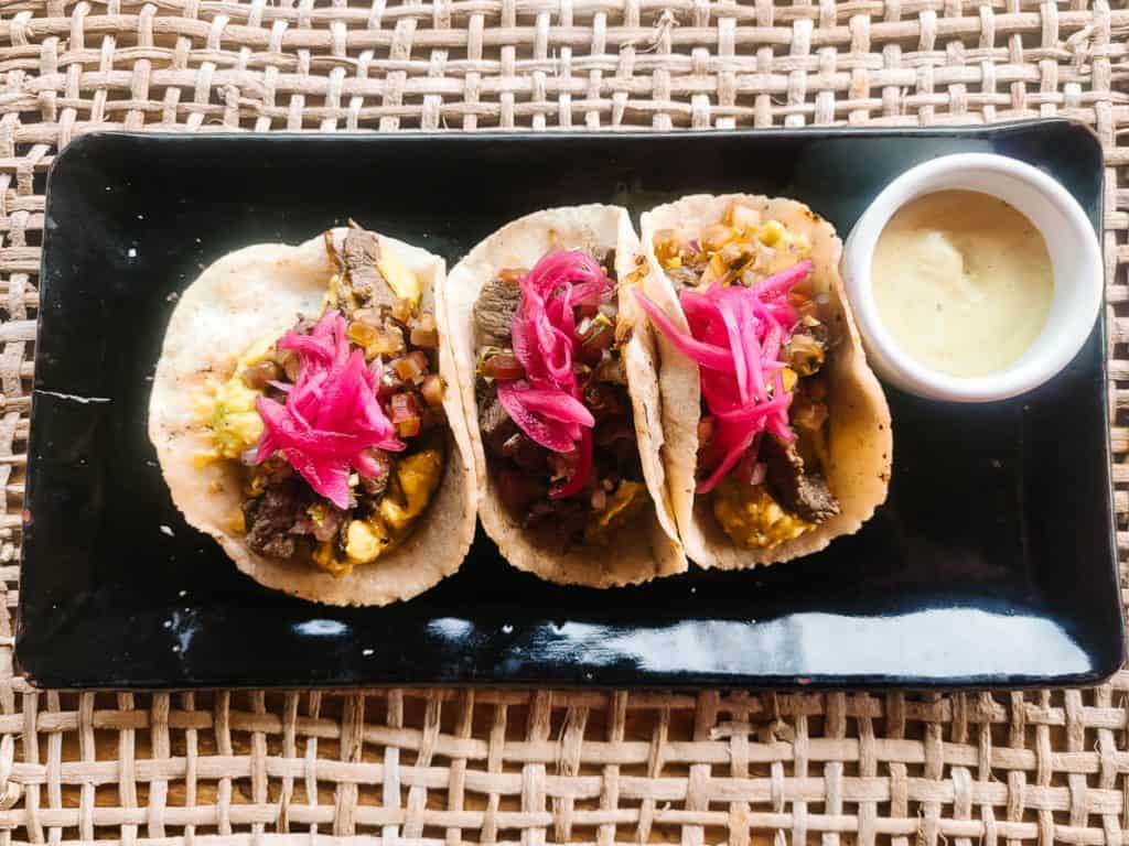 Fish taco's.