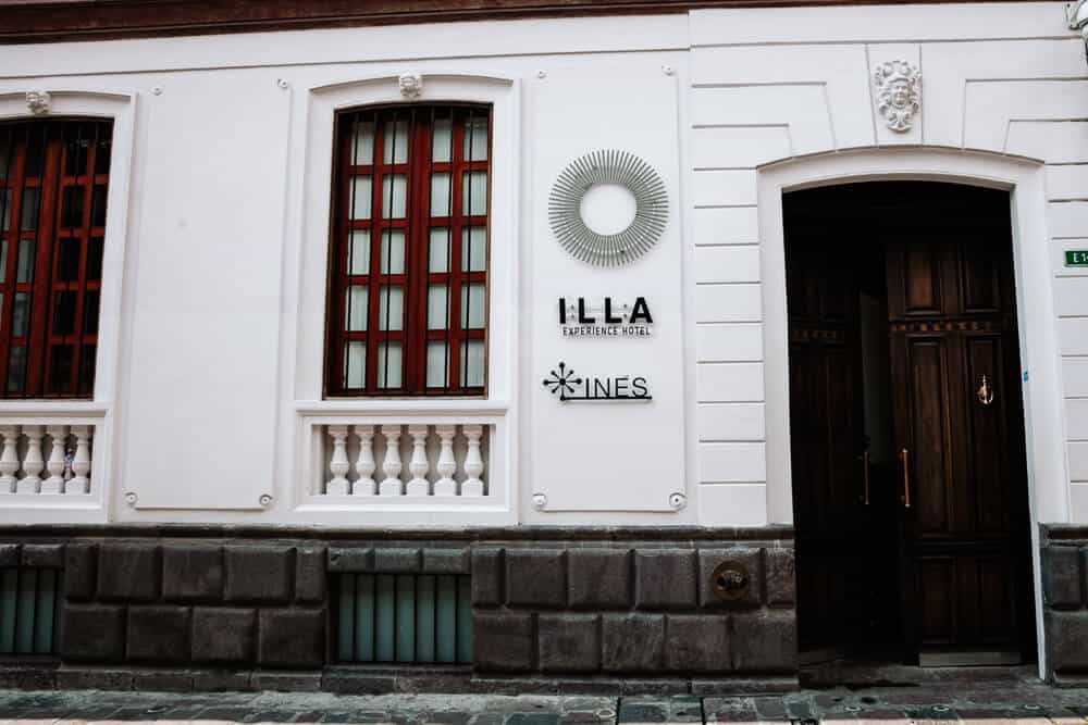 ILLA Experience Hotel in Quito.