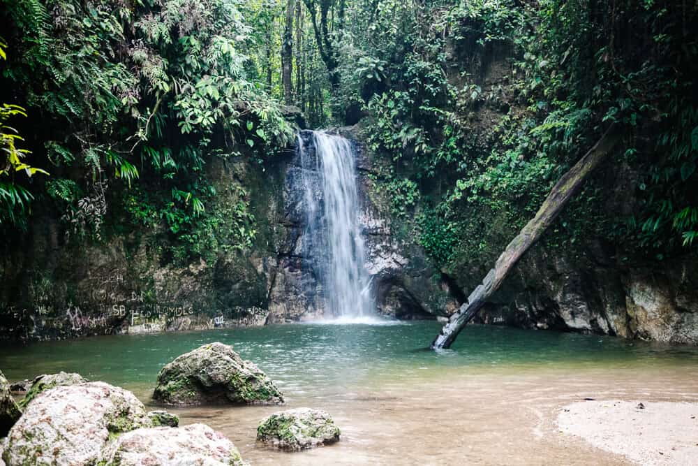 The area around Tena and Archidona counts numerous waterfalls.