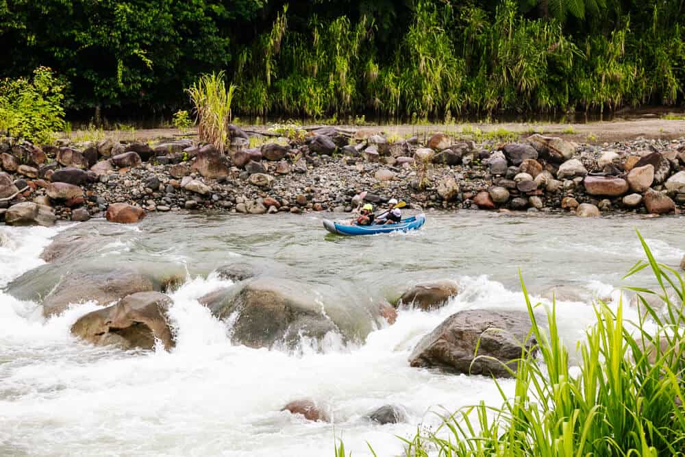 The area around Pacha Ecolodge is one of the best places in the world for rafting and kayaking.