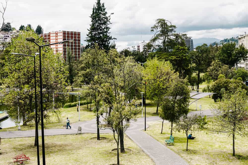 Quito has a number of city parks, including Parque La Carolina, Parque Metropolitana, El Ejido and La Alameda. 