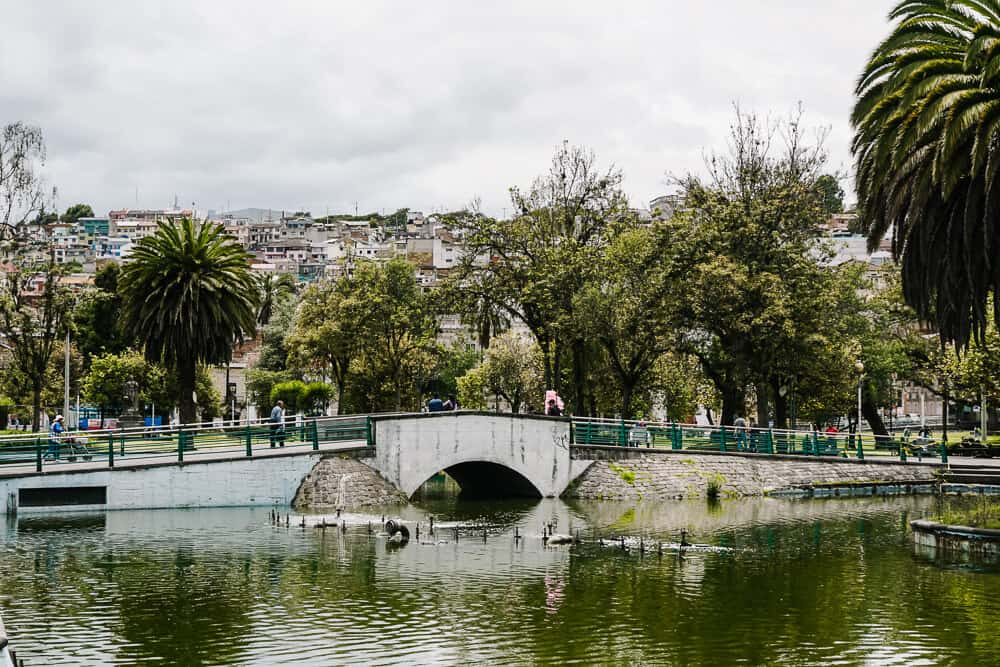 Quito in Ecuador telt een aantal leuke stadsparken waaronder Parque La Carolina, Parque Metropolitana, El Ejido en La Alameda. 