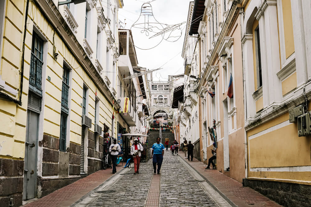Quito in Ecuador bevat het grootste koloniale centrum van heel Zuid-Amerika met verschillende bezienswaardigheden.