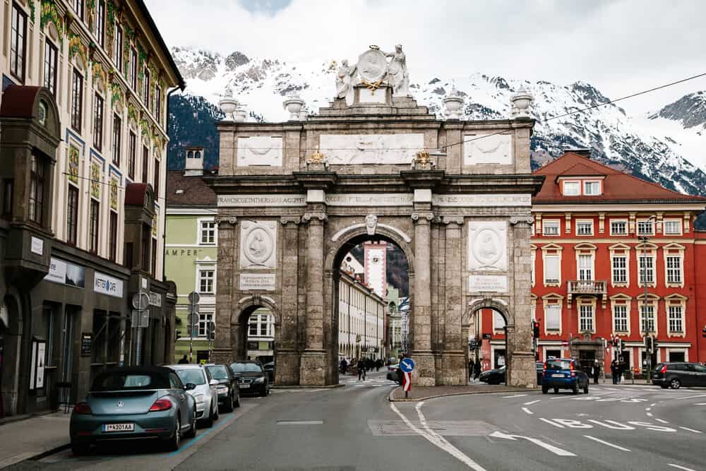 Triomfboog van Innsbruck.