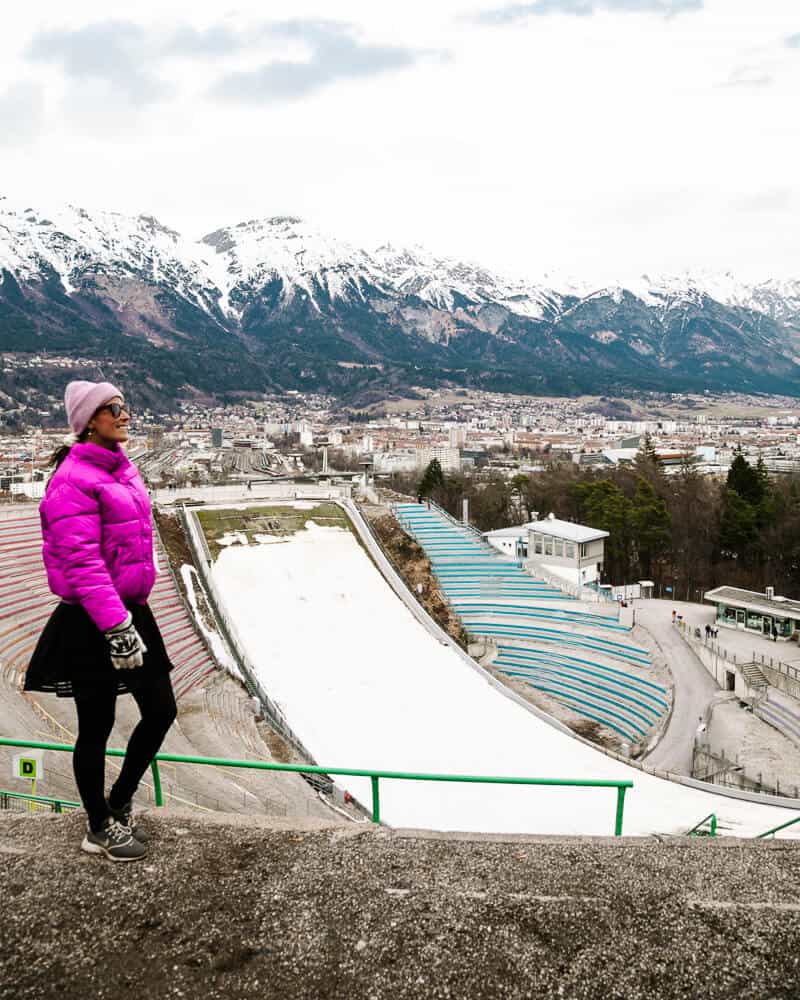 Een van de bezienswaardigheden die je in Innsbruck niet mag missen is de Bergisel skischans.