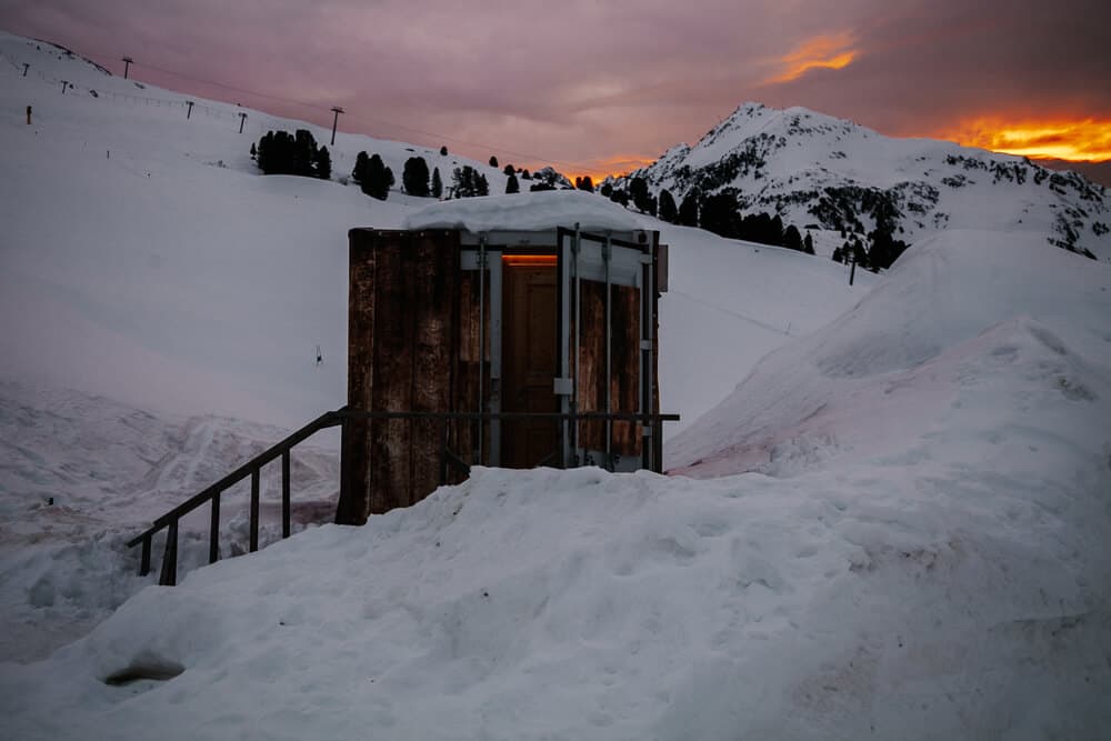 Iglu-Dorf Innsbruck Kühtai beschikt over een sauna.