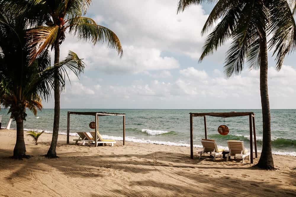Discover The Lodge at Jaguar Reef located at the beach of Hopkins in Belize.
