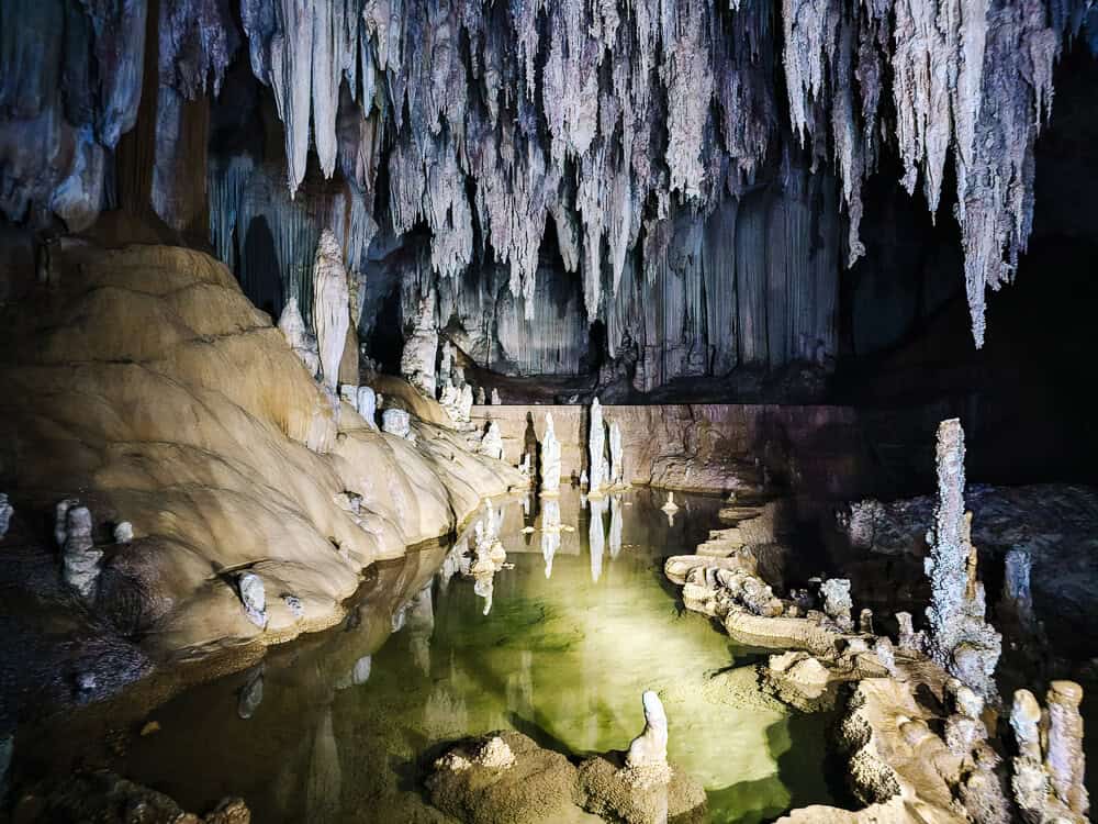 During a ceremonial cave visit, you will not only experience the beauty of the cave, but you will also walk past ancient Mayan artifacts and human remains dating back to 600 BC.
