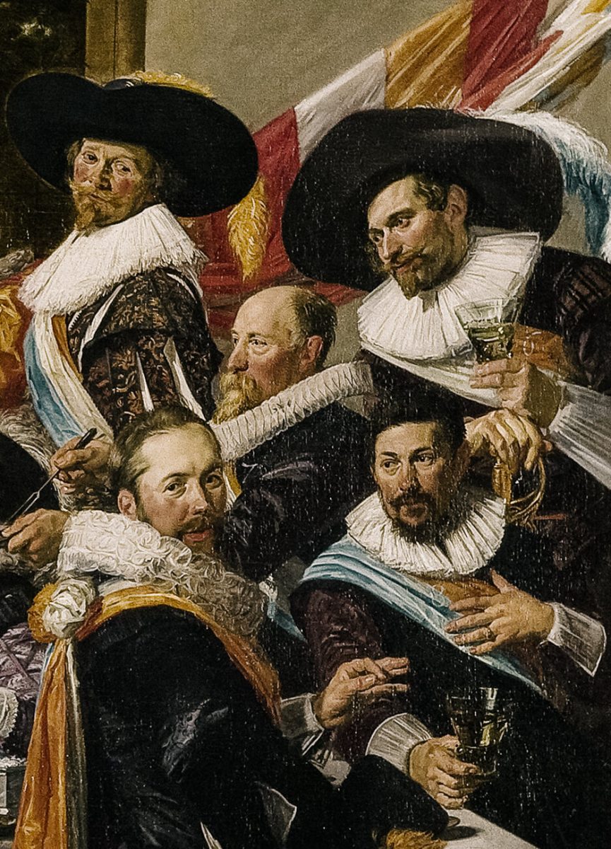 Painting by Dutch artist Frans Hals.