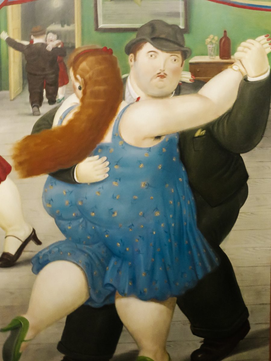 Schilderij van Fernando Botero.