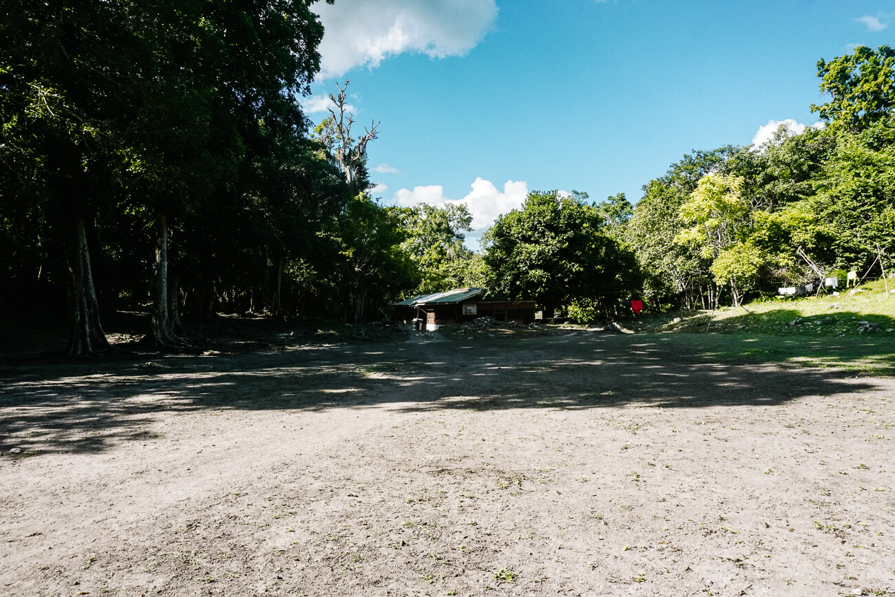 campsite of El mirador Guatemala