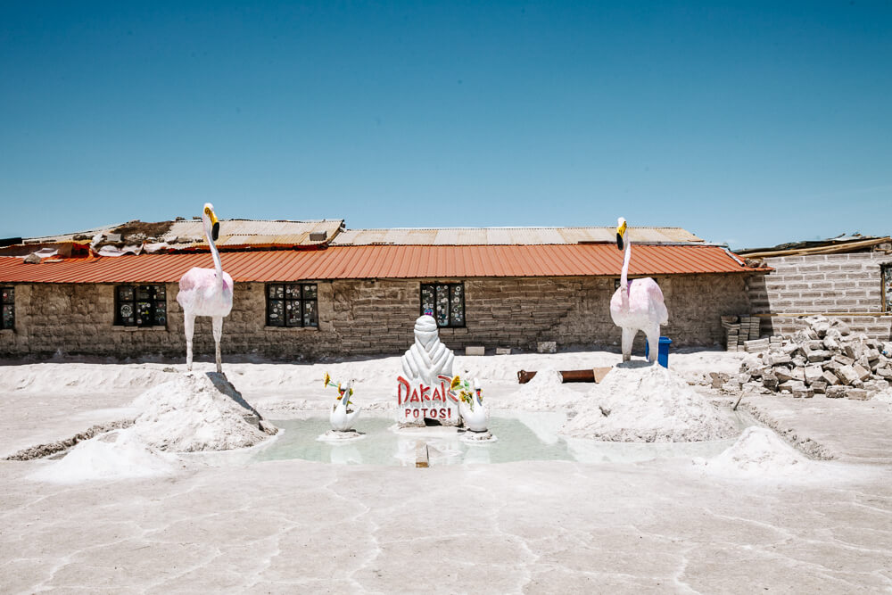 Playa Blanca is the first salt hotel that was ever built on El Salar de Uyuni.