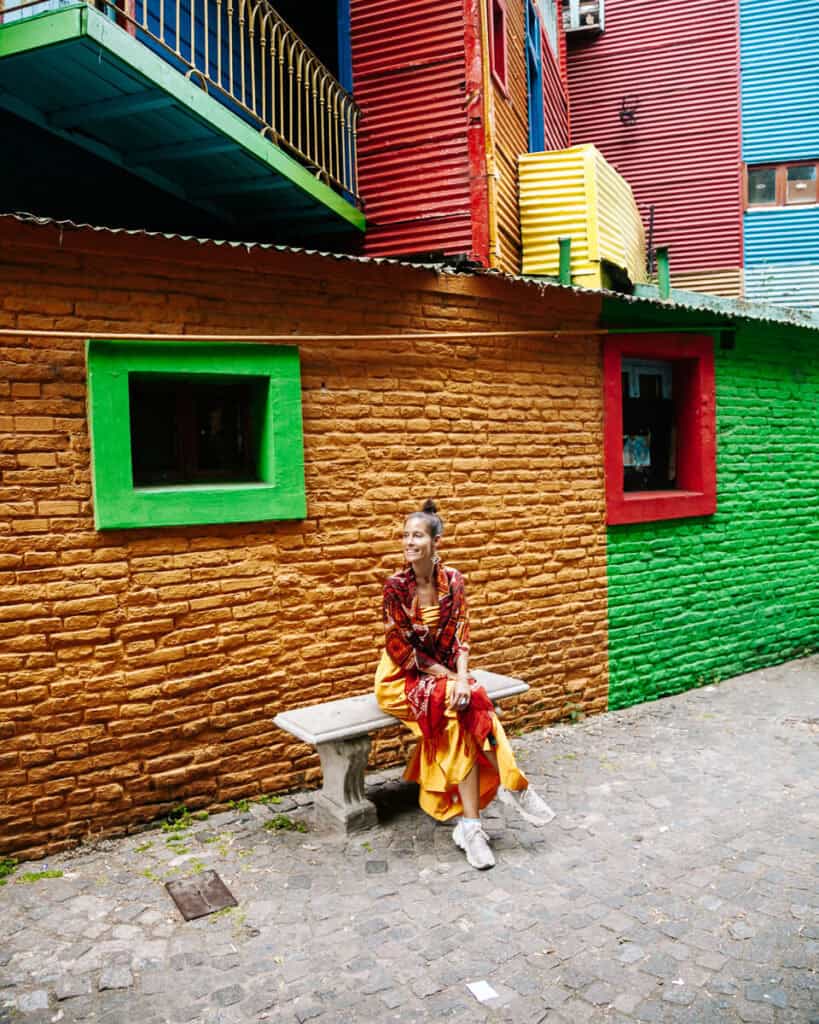 De wijk La Boca is een van de top bezienswaardigheden in Buenos Aires.