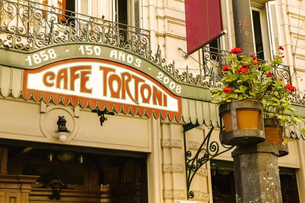 Cafe Tortoni.