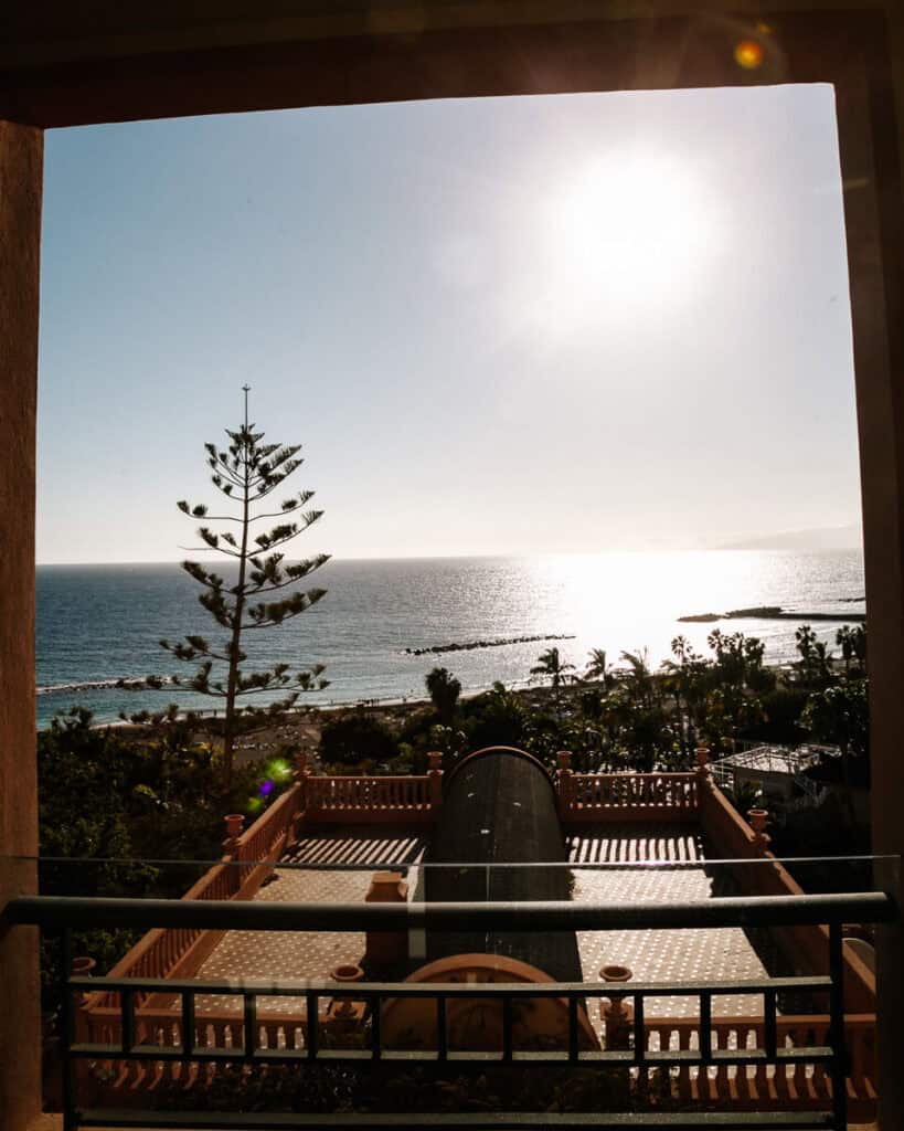 View of Playa del Duque.