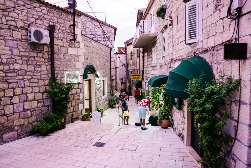 straatjes van Makarska