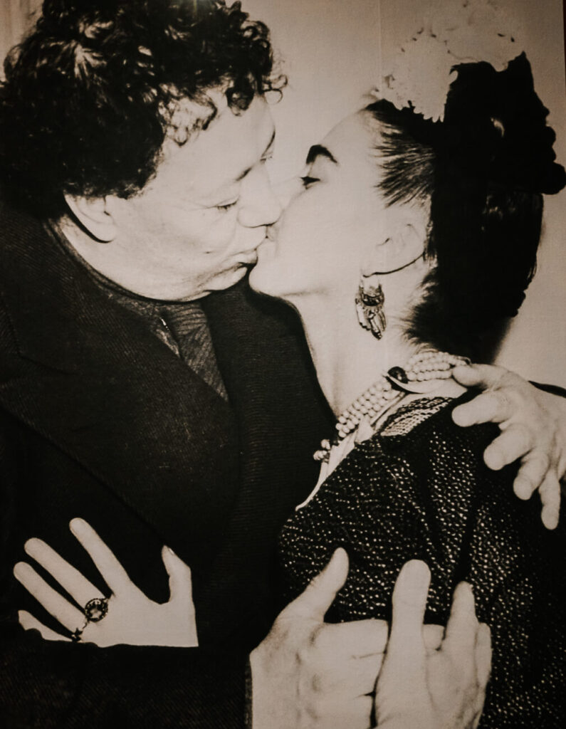 Frida Kahlo en Diego Rivera.