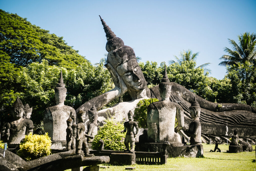 Suan Xieng Khuan - het boeddha park van Laos.