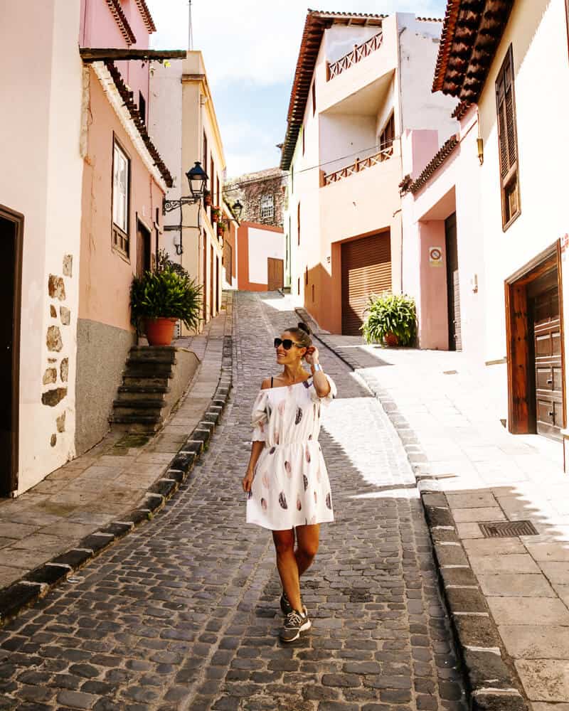 Deboah in La Orotava.