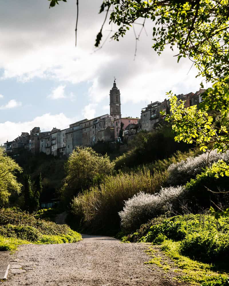 Campagnano is one of the last towns along the Via Francigena before you arrive in Rome.